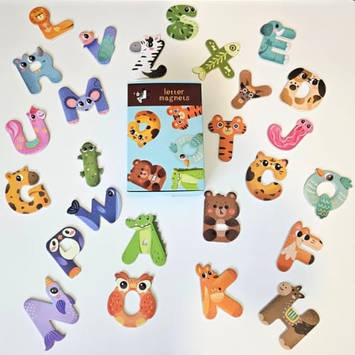 Magnetic Animal Alphabet