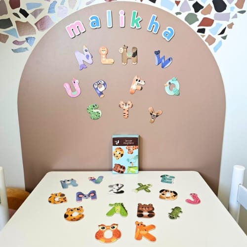 Magnetic Animal Alphabet