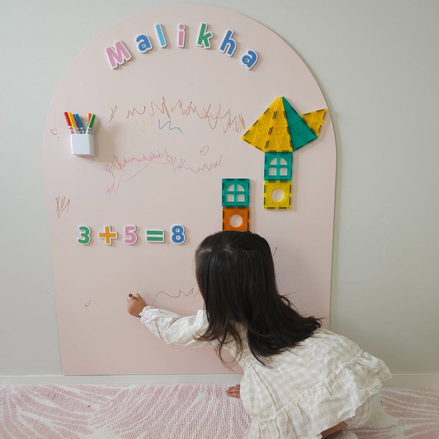 Multifunctional Magnetic Arch - Harlow Blush Pink
